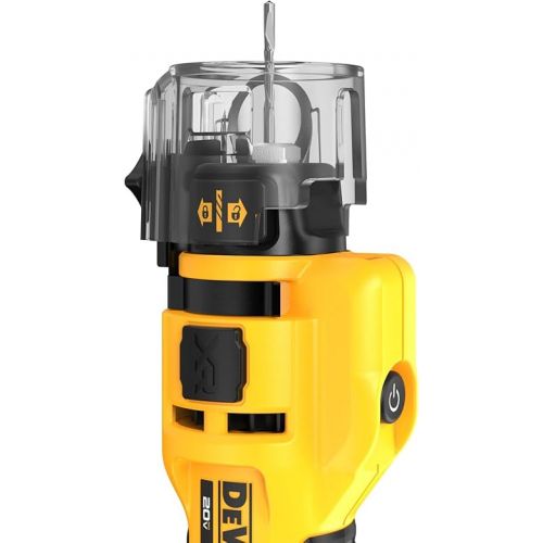  DEWALT Dust Shroud Attachment for Drywall Cut-Out Tools (DCE555DC)