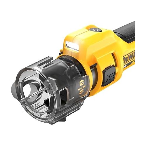  DEWALT Dust Shroud Attachment for Drywall Cut-Out Tools (DCE555DC)