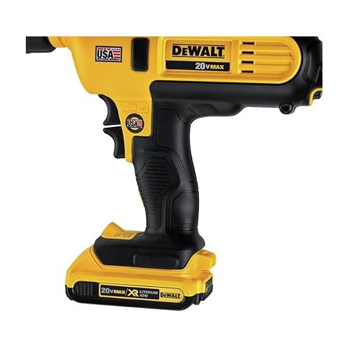  DEWALT DCE560D1 20V MAX 10oz/300ml Adhesive Gun Kit