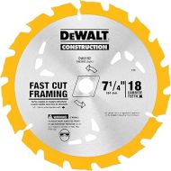 DEWALT Circular Saw Blade, 7 1/4 Inch, 18 Tooth, Wood Cutting (DW3192)