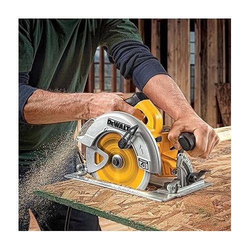  DEWALT Circular Saw Blade, 7 1/4 Inch, 18 Tooth, Wood Cutting (DW3192)