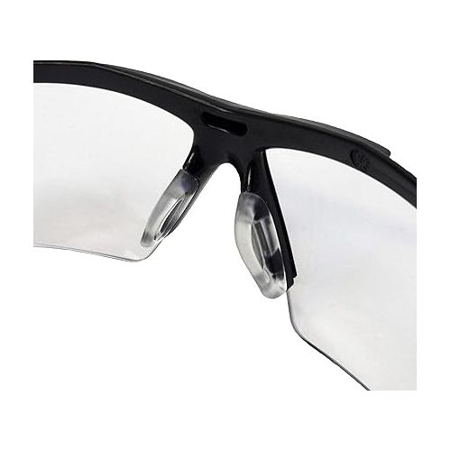  DEWALT Spector In-Viz Bifocal Safety Glass - Black/Yellow Frame - Clear Lens