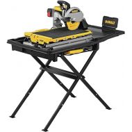 DEWALT Wet Tile Saw with Stand, 10 Inch, 15-Amp, 1,220 MWO, Corded (D36000S)