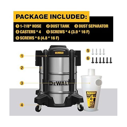  Dewalt Cyclone Dust Collector Dxvcs003 Concrete Cartridge