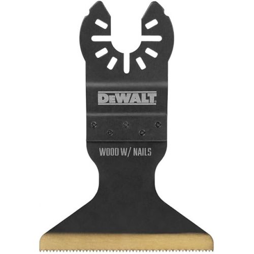  DEWALT Oscillating Tool Blade, Titanium Nitride Coated, General Purpose, 2-1/2-Inch (DWA4281)