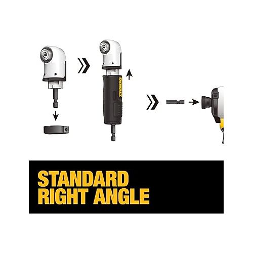  Dewalt Right Angle Adapter 2 In 1 Attachment Dwamraft Metal