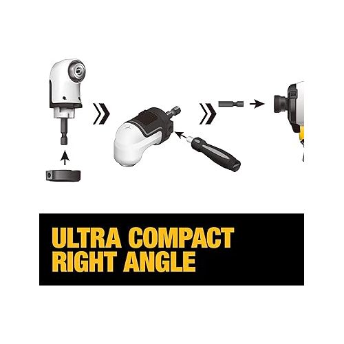  Dewalt Right Angle Adapter 2 In 1 Attachment Dwamraft Metal