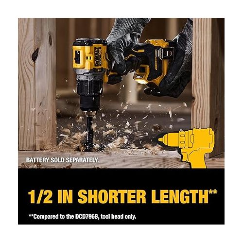  DEWALT 20V MAX Hammer Drill, 1/2