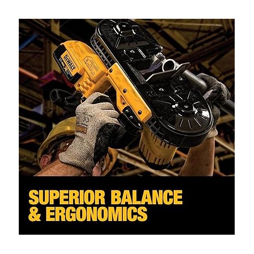  DEWALT 20V MAX Portable Band Saw Kit, Cordless (DCS371P1)