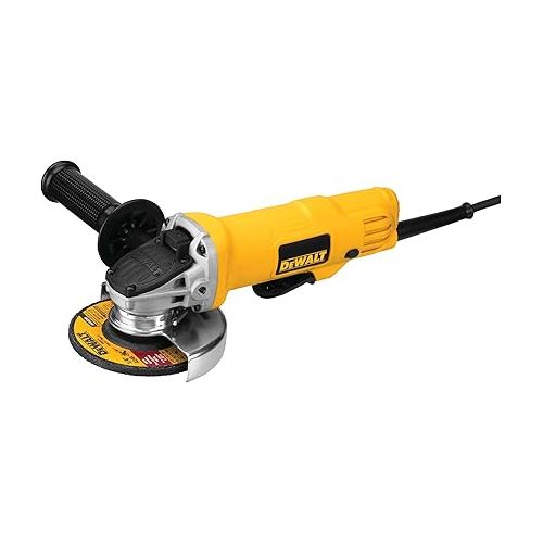  DEWALT Angle Grinder Tool, 4-1/2-Inch, Paddle Switch, 7-Amp (DWE4012), Small, Multi