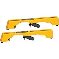 DEWALT Miter Saw Mounting Brackets, Large (DW7231), Yellow