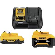 Dewalt DCB135C 2-Piece 12V 3 Ah / 5 Ah Lithium-Ion Batteries and Charger Starter Kit