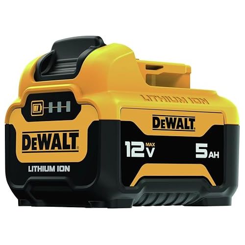  Dewalt DCB135C 2-Piece 12V 3 Ah / 5 Ah Lithium-Ion Batteries and Charger Starter Kit