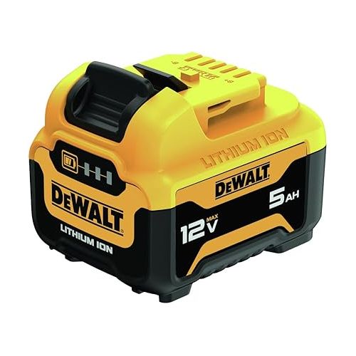  Dewalt DCB135C 2-Piece 12V 3 Ah / 5 Ah Lithium-Ion Batteries and Charger Starter Kit