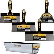 DEWALT Stainless Steel Taping Knife & Mud Pan Set + Free Bonus 6