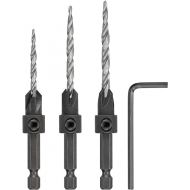 DEWALT Countersink Drill Bit Set #6, #8, #10, 3-Piece (DW2535)