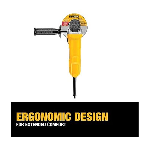  DEWALT Angle Grinder, One-Touch Guard, 4-1/2 -Inch (DWE4011)