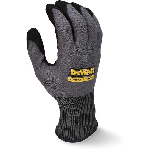  DEWALT Unisex Adult DPG72 Flexible Durable Grip Work Glove Size S,