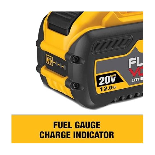  DEWALT FLEXVOLT 20V/60V MAX* Battery, 12.0-Ah (DCB612)