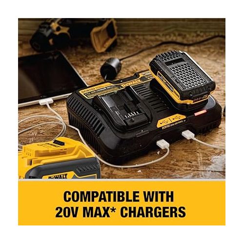  DEWALT FLEXVOLT 20V/60V MAX* Battery, 12.0-Ah (DCB612)