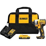 DEWALT 20V MAX Impact Driver, 1/4 Inch, Battery and Charger Included (DCF787D1)