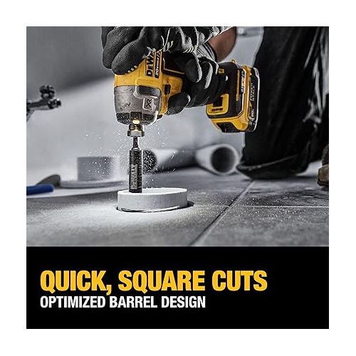  DEWALT Impact Connect Pipe Cutter, PVC Cutter, Diamond Grit Cutting Wheel (DWAIPCIR)