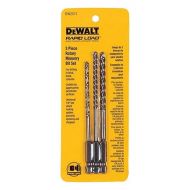 DEWALT Masonry Drill Bit Set, Rotary, 3-Piece (DW2571)