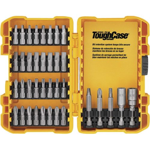  DEWALT 20V MAX Cordless Drill/Driver Kit with Screwdriver/Drill Bit Set, 100-Piece (DCD771C2 & DWA2FTS100)