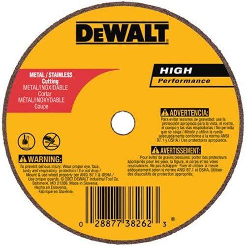  DEWALT DWA4510 Metal Grinding Wheel, 4-Inch x 1/8-Inch x 5/8-Inch