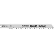 DEWALT DW3703H 4-Inch 6 TPI Fast Clean HCS U-Shank Cut Woodcutting Jig Saw Blade (5-Pack)