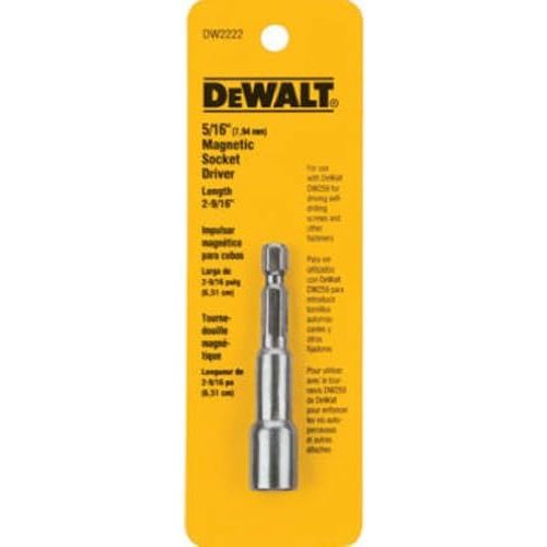  DEWALT DW2223B 3/8-Inch by 2-9/16-Inch Magnetic Hex Socket Driver