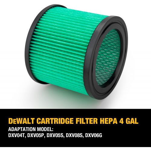  DeWalt DXVC4003 Hepa Cartridge Filter- 4 gallon