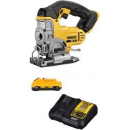 DEWALT 20V MAX Jigsaw with 3Ah Battery & Charger Kit (DCS331B & DCB230C)