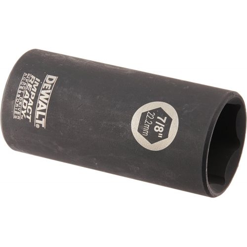  DEWALT DW2292 7/8-Inch IMPACT READY Deep Socket for 3/8-Inch Drive