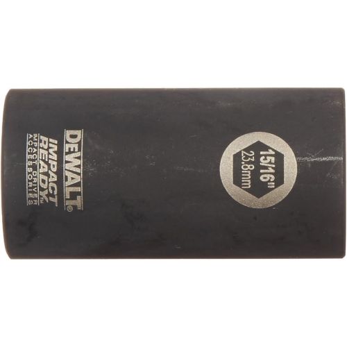  DEWALT DW2293 15/16-Inch IMPACT READY Deep Socket for 3/8-Inch Drive