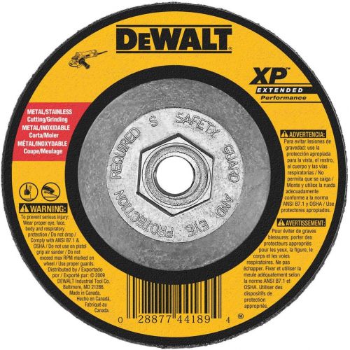 DEWALT DW8831 9-Inch by 1/8-Inch by 5/8-Inch-11 XP Grinding Wheel