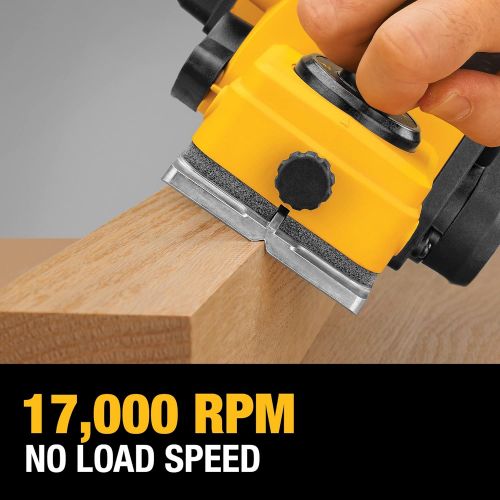  DEWALT Hand Planer, 5.5-Amp, 3-1/4-Inch (D26676)