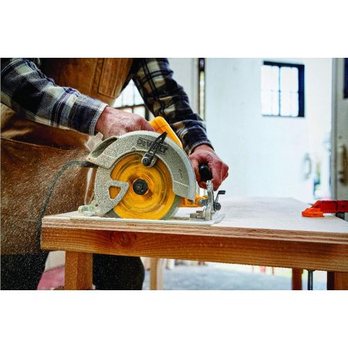  DEWALT DW3176 Construction Series 7-1/4-Inch 36-Tooth Thin Kerf Finishing Saw Blade with 5/8-Inch Diamond Knockout Arbor