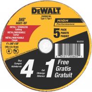 DEWALT Cutting Wheel, All Purpose, 4-Inch (DW8061B5)
