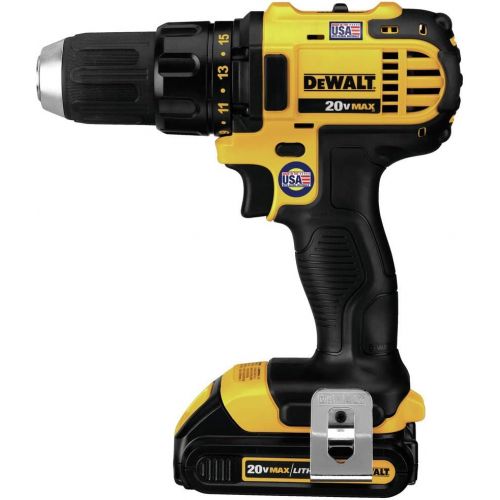  DEWALT 20V MAX Cordless Drill Combo Kit, 5-Tool (DCK520D2)