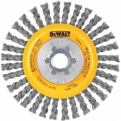  DEWALT Wire Wheel, Cable Twist, 4-Inch (DW4930)