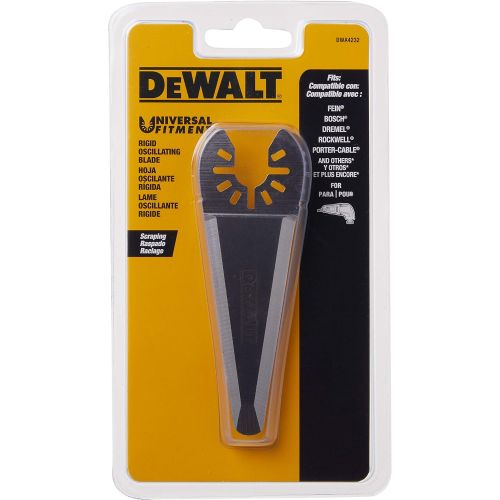  DEWALT Oscillating Tool Blade, Triangular, Rigid Scraper (DWA4232)