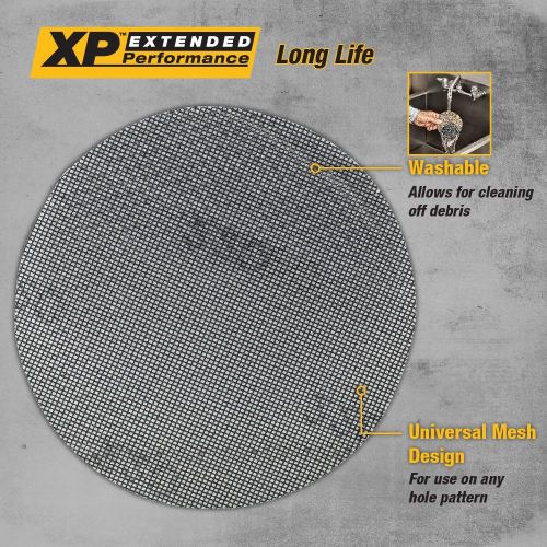  DEWALT DWAM4326 220 Grit Mesh Sheet (5 Sheets), 1/4