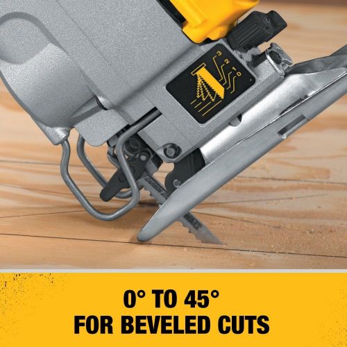  DEWALT Jig Saw, Top Handle, 5.5-Amp (DW317K)