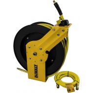 DeWalt DXCM024-0374 Single Arm Hose Reel with 3/8” x 50’ Rubber Hose