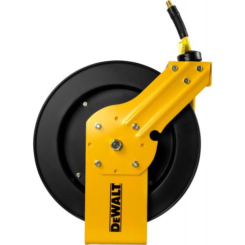  DeWalt DXCM024-0374 Single Arm Hose Reel with 3/8” x 50’ Rubber Hose