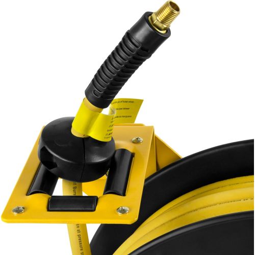  DeWalt DXCM024-0374 Single Arm Hose Reel with 3/8” x 50’ Rubber Hose