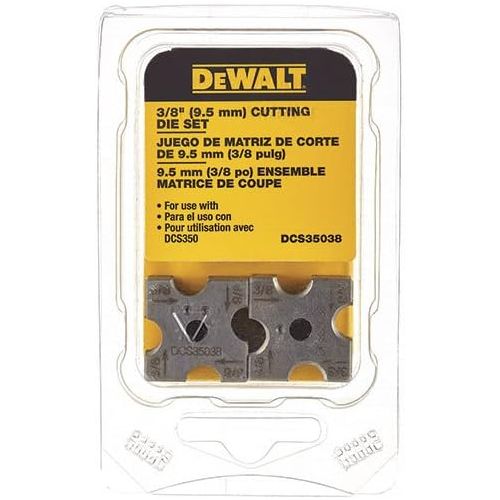  DEWALT DCS35038 3/8 Replacement Cutting Die Set