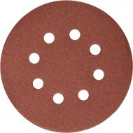 DEWALT DW4312 5-Inch 8 Hole 150 Grit Hook and Loop Random Orbit Sandpaper (25-Pack)