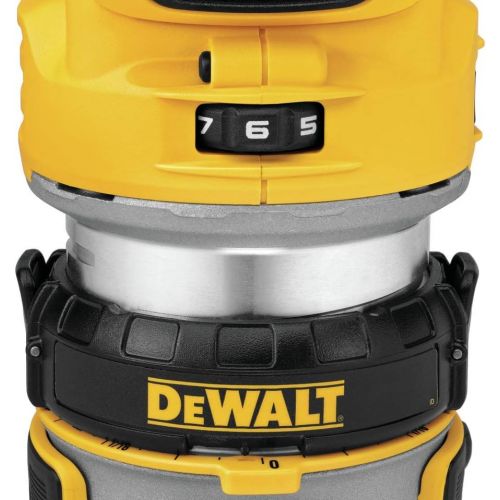  DEWALT 20V MAX Brushless Orbital Sander with Cordless Router, Tools Only (DCW210B & DCW600B)